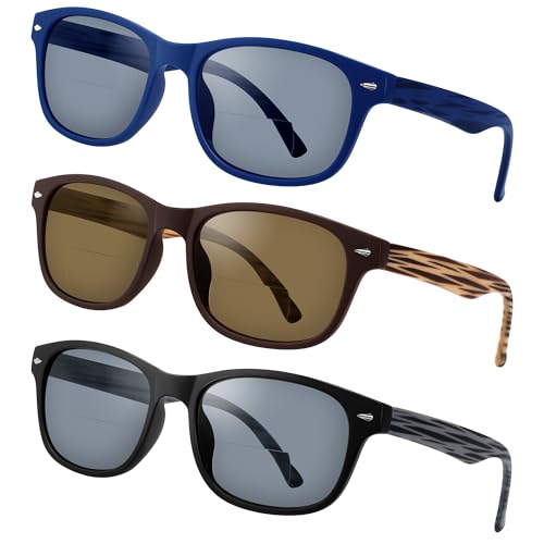 50% Off EYEGUARD 3 Pack Bifocal Reading Sunglasses - Image 1