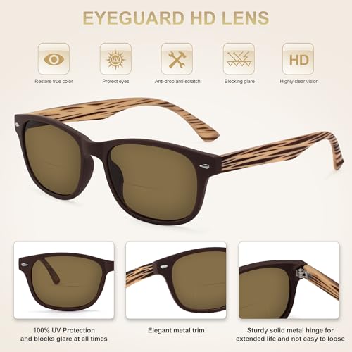 50% Off EYEGUARD 3 Pack Bifocal Reading Sunglasses - Image 5