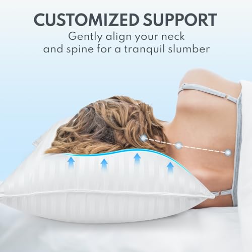 75% Off Queen Pillows Set of 2 - Down Alternative, Cooling - Image 3