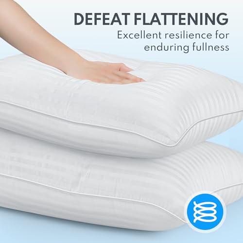 75% Off Queen Pillows Set of 2 - Down Alternative, Cooling - Image 4