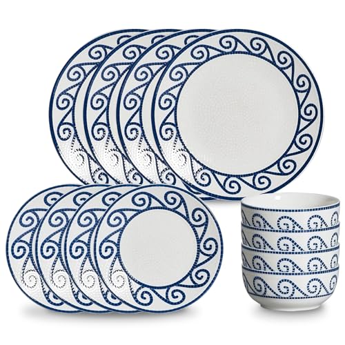 Save with Code: 12-Piece Stoneware Dinnerware Set for 4