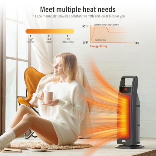25% Off JRD 1500W PTC Space Heater with Remote - Image 2