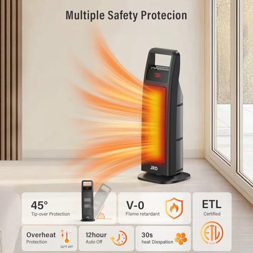25% Off JRD 1500W PTC Space Heater with Remote - Image 4