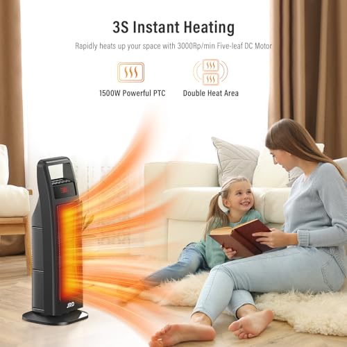 25% Off JRD 1500W PTC Space Heater with Remote - Image 5