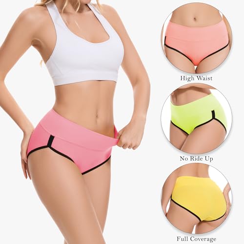 26% Off CAILECOTTON High Waisted Cotton Underwear 5-Pack - Image 2