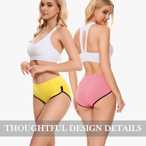 26% Off CAILECOTTON High Waisted Cotton Underwear 5-Pack - Image 3
