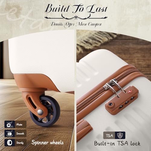 40% Off Coolife 3-Piece Hardshell Luggage Set - Image 4