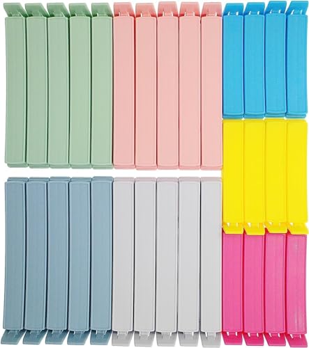 33% Off Yarall 32 PCS Plastic Chip Clips for Kitchen
