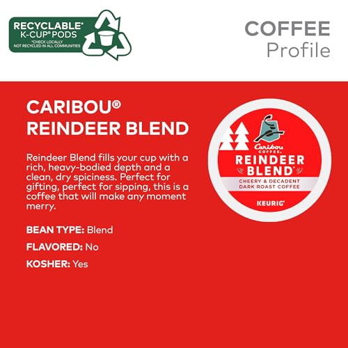 28% Off Caribou Coffee Reindeer Blend K-Cup Pods, 88 Count - Image 3
