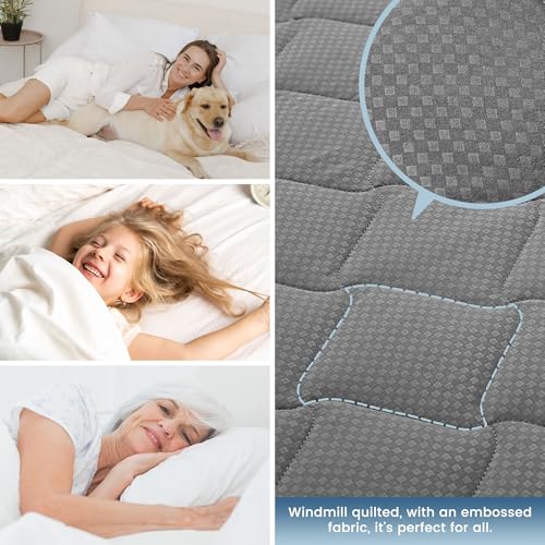 63% Off Waterproof Mattress Protector Queen - SLEEP ZONE - Image 6