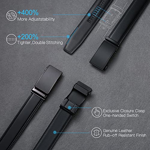 SENDEFN 2 Pack Ratchet Belt for Men - Great Value Deal - Image 3