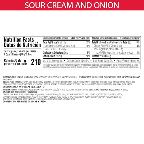 11% Off Pringles Sour Cream & Onion 12-Count - Image 2