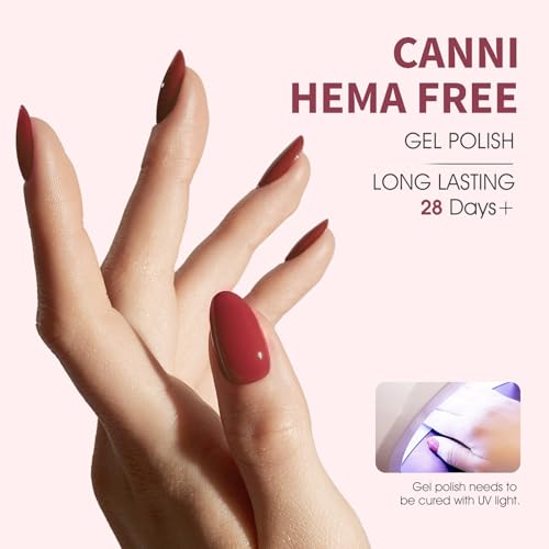 23% Off CANNI Red Gel Nail Polish - High Gloss & Long Lasting - Image 3