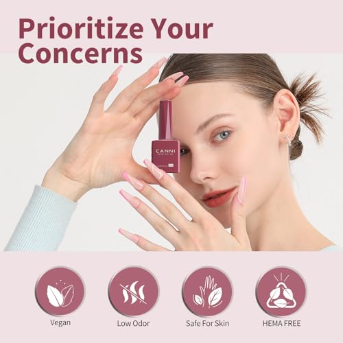 23% Off CANNI Red Gel Nail Polish - High Gloss & Long Lasting - Image 6