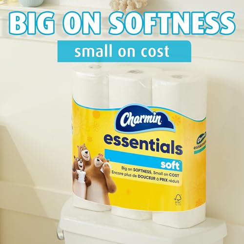 34% Off Charmin Essentials Soft Toilet Paper 6 Mega Rolls - Image 2