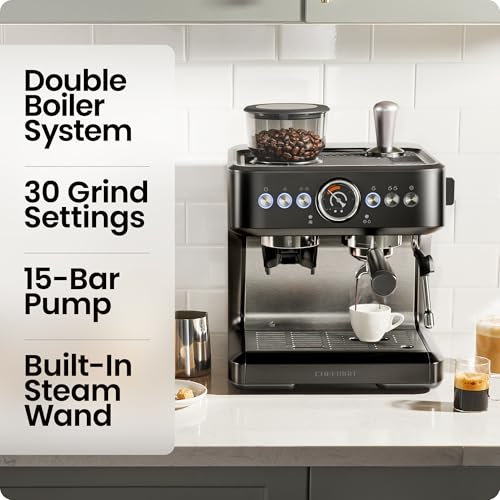 32% Off Chefman Crema Deluxe Espresso Machine - Image 2