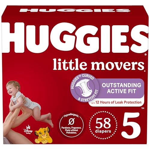 30% Off Huggies Size 5 Diapers - 58 Count - Image 1