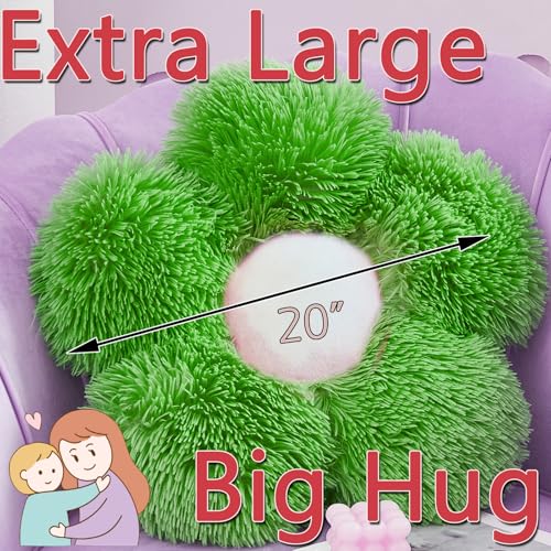 20" MorroMorn Flower Pillow - Plush & Cute for $19.99 - Image 2