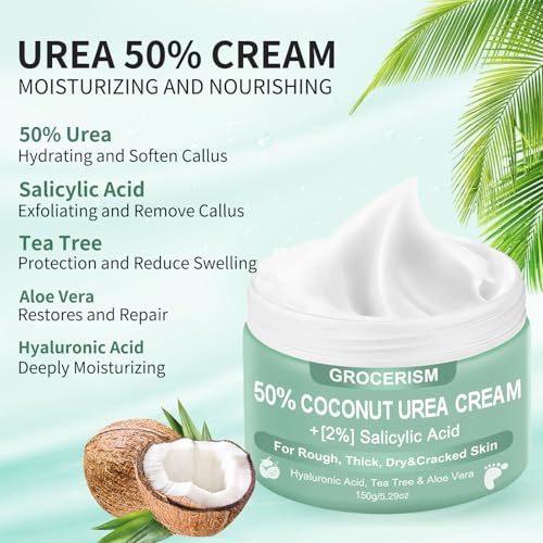50% Urea Foot Cream with Coconut - Deep Moisturizing Deal - Image 3