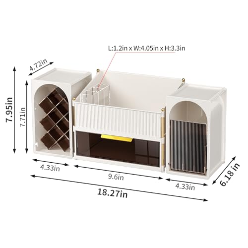 Seoneiro Makeup Organizer with Drawers - Under $10 - Image 2