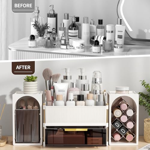 Seoneiro Makeup Organizer with Drawers - Under $10 - Image 3