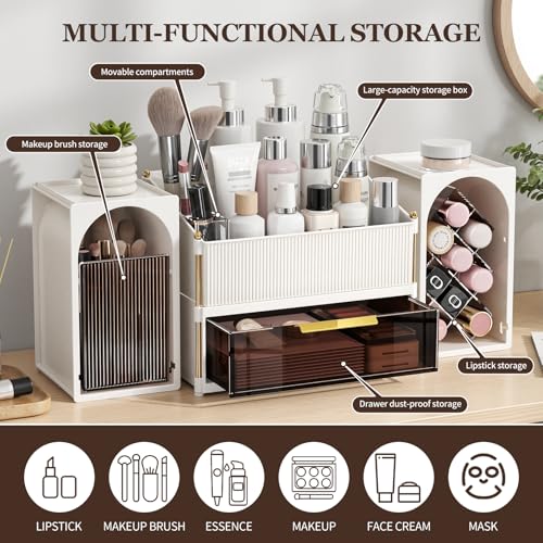 Seoneiro Makeup Organizer with Drawers - Under $10 - Image 6