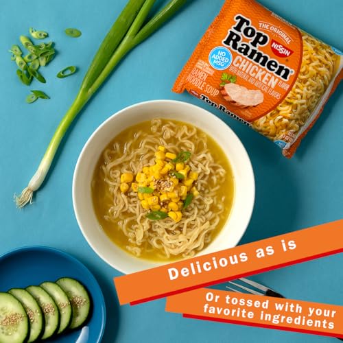 5% Off Nissin Top Ramen Chicken Noodle Soup, 24-Pack - Image 3