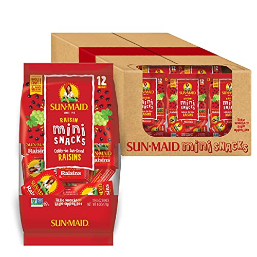 Sun-Maid Raisins 144-Pack: Great Value Healthy Snack