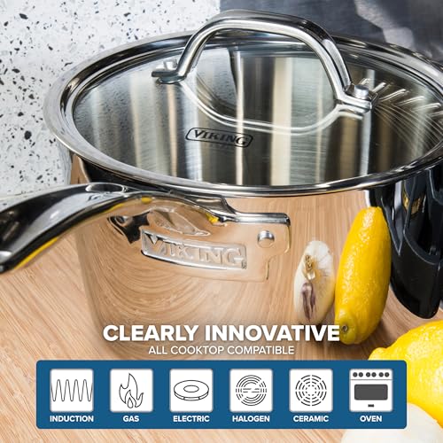 53% Off Viking 3.4 Qt Stainless Steel Sauce Pan - Image 6