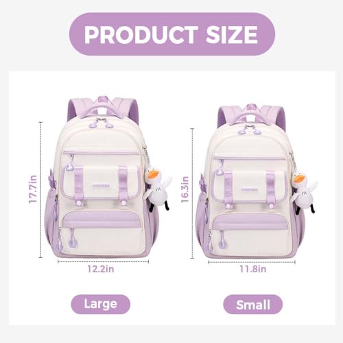 Save on MININAI Cute Aesthetic Backpack for School & Travel - Image 2