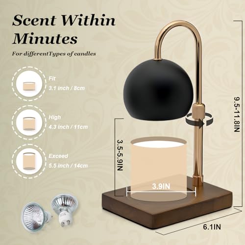 50% Off Candle Warmer Lamp with Timer & Dimmer - Image 3