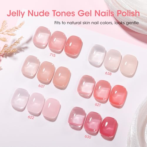 Save 5% on GELLEN Nude Gel Nail Polish Set with Code - Image 2