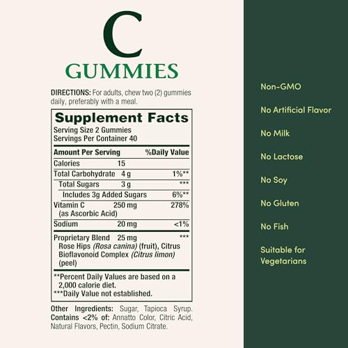 Save on Nature's Bounty Vitamin C Gummies - 80 Count - Image 6