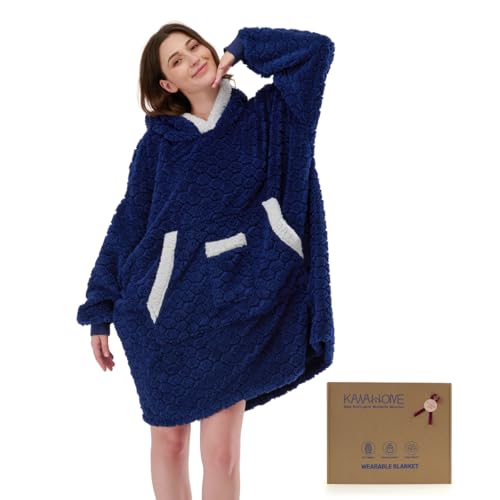 Wearable Blanket Hoodie for Women - Cozy Gift Under $30 - Image 1