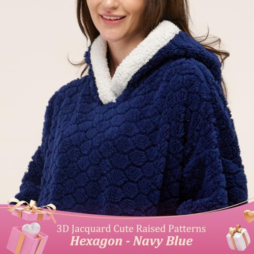 Wearable Blanket Hoodie for Women - Cozy Gift Under $30 - Image 2