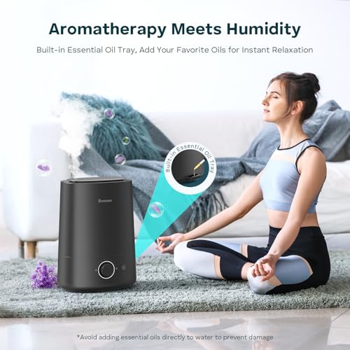 51% Off BREEZOME 5L Humidifier & Essential Oil Diffuser - Image 4