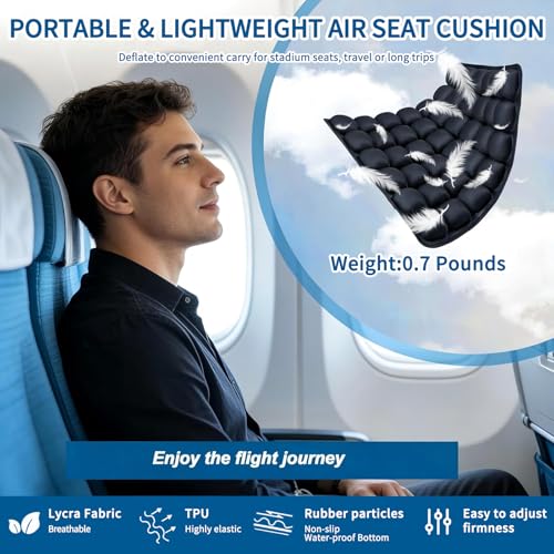 Save on Mouvzia Inflatable Travel Seat Cushion with Code 3I6WE346 - Image 3