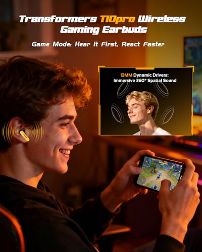 75% Off Transformers Bumblebee Wireless Gaming Earbuds - Image 3