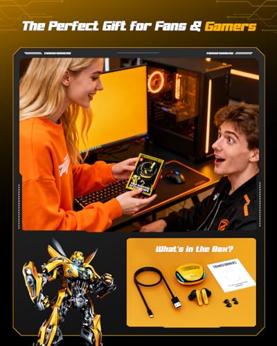 75% Off Transformers Bumblebee Wireless Gaming Earbuds - Image 5