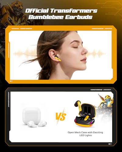 75% Off Transformers Bumblebee Wireless Gaming Earbuds - Image 6