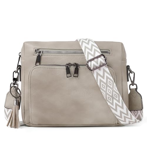 TANTOMI Vegan Leather Crossbody Bag with Code Y775OKKA - Image 1