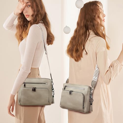TANTOMI Vegan Leather Crossbody Bag with Code Y775OKKA - Image 2