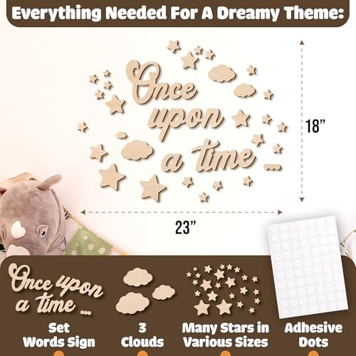 50% Off Woodamore Once Upon A Time Nursery Wall Decor - Image 2