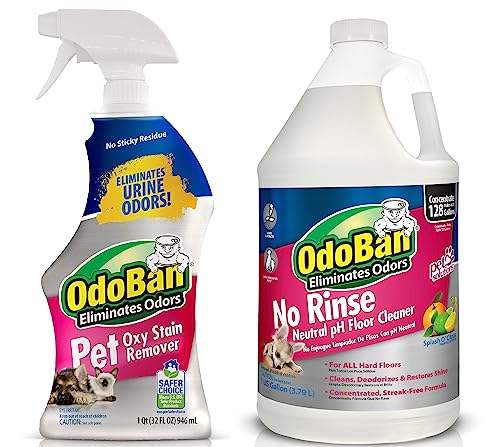 Save 46% on OdoBan Pet Stain & Floor Cleaner Kit - Image 1