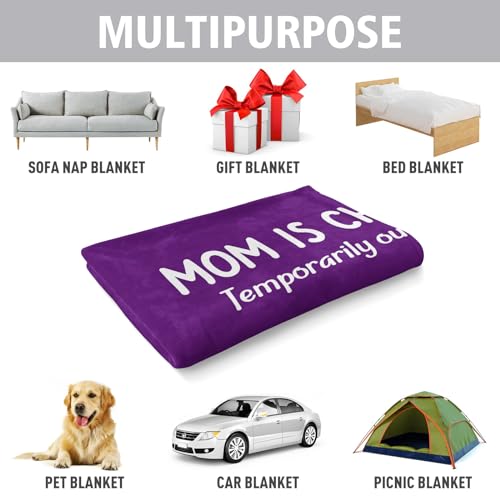 30% Off Craftique Funny Mom Blanket - Soft Throw Gift - Image 4