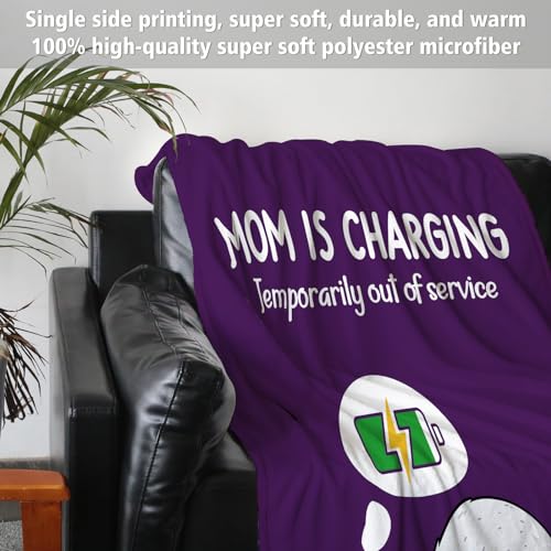 30% Off Craftique Funny Mom Blanket - Soft Throw Gift - Image 6