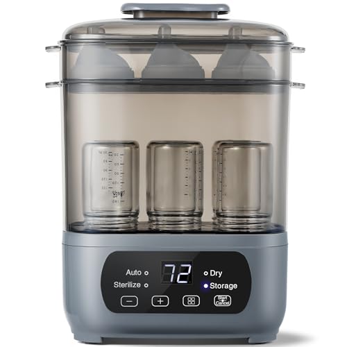 Save $30 on AMZBABYCHEF 4-in-1 Baby Bottle Steamer & Dryer - Image 1