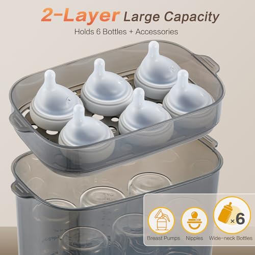 Save $30 on AMZBABYCHEF 4-in-1 Baby Bottle Steamer & Dryer - Image 7
