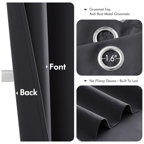 71% Off MIULEE Blackout Curtains - Now $9.99 - Image 4