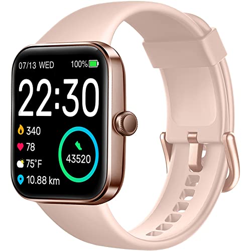 SKG Women's Smart Watch with Fitness Tracking - Under $27